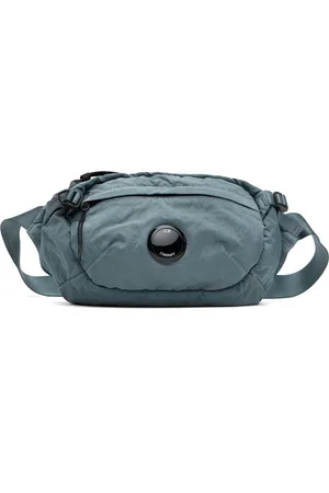 C.P. Company Blue Nylon B Crossbody Pack Bag