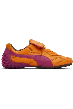 PUMA Orange & Pink Fenty Edition Avanti LS Stitched Sneakers