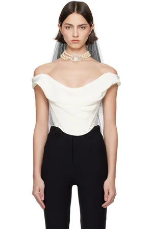 Vivienne Westwood SSENSE Bridal Capsule Silk Cady Comet Corset