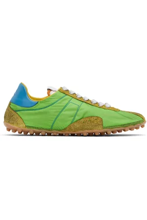 Maison Margiela Green Sprinters Sneakers