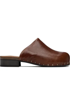 OUR LEGACY Brown Naoto Clogs