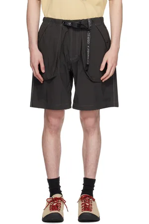 and wander Gray Gramicci Edition Brushed Nylon Shorts