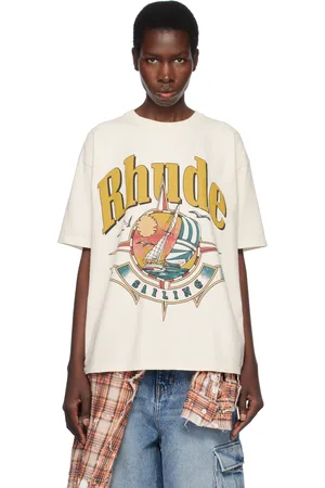 Rhude Off-White Port De T-shirt