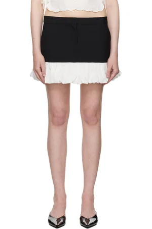 THE GARMENT Black & White Noah Miniskirt