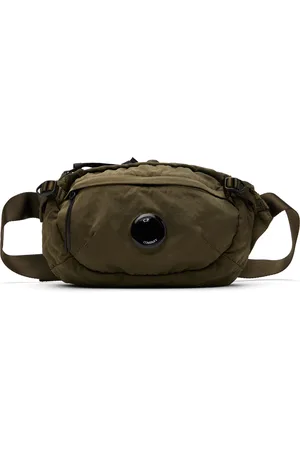 C.P. Company Khaki Nylon B Crossbody Pack Bag