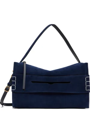 J.W.Anderson Navy Medium Loafer Bag