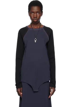 Julie Kegels Blue Longsleeve Bodysuit
