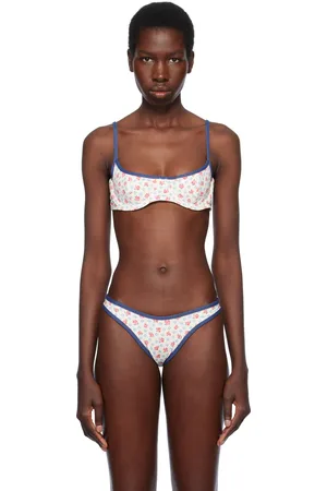 Frankies Bikinis Off-White Cola Underwire Bikini Top