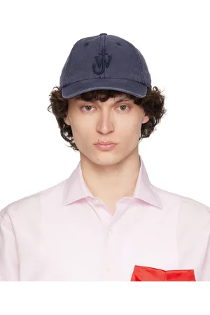 J.W.Anderson Navy Anchor Logo Baseball Cap