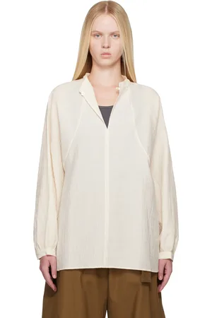 STUDIO NICHOLSON Off-White Seil Shirt