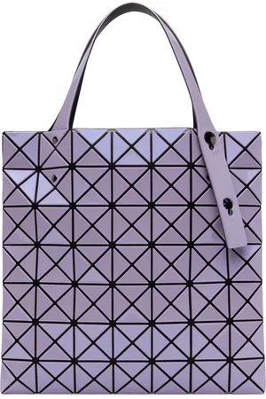 Issey Miyake Purple Prism Metallic Tote