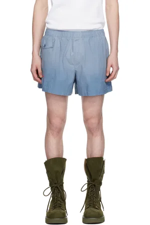 J.W.Anderson Blue Logo Print Shorts