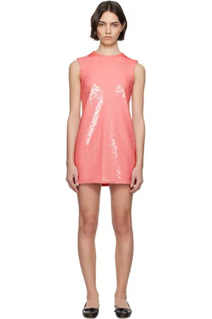J.W.Anderson Pink Sequin Shift Minidress