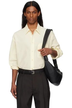 LEMAIRE Yellow Double Pocket Shirt