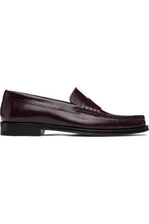 GABRIELA HEARST Burgundy Seren Loafers