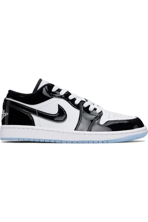 Nike Black & White Air Jordan 1 Low SE Sneakers