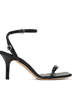 Aeyde Hallie Leather Stiletto Heeled Sandals