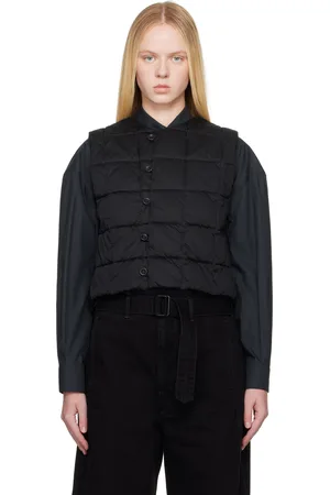 LEMAIRE Black Wadded Vest