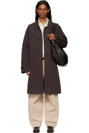 LEMAIRE Brown Car Coat