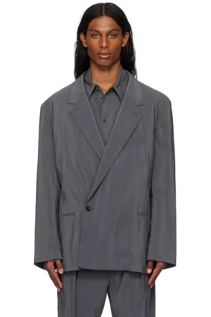 LEMAIRE Gray Soft DB Blazer