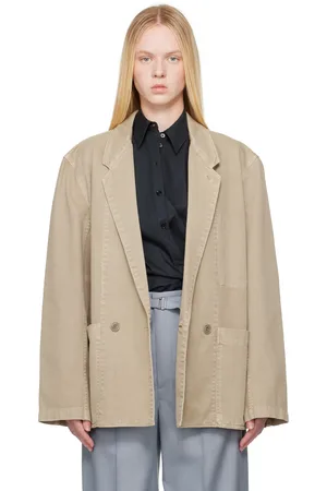 LEMAIRE Beige Workwear Blazer