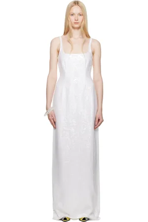 16Arlington White Electra Maxi Dress