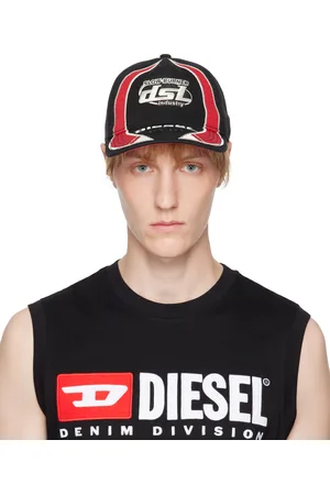 Diesel Black & Red C-Arson Cap