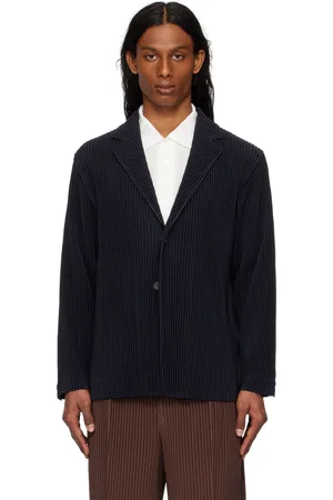 Issey Miyake Navy Basics Blazer