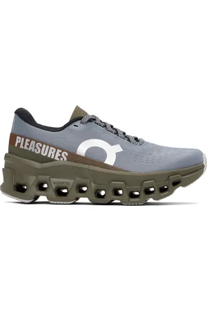 On Running Blue & Khaki Pleasures Editi Cloudmster 2 PLS-TL Sneakers