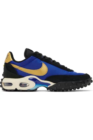 Nike Blue & Black Air Max Waffle Sneakers