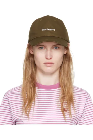 Carhartt Brown Canvas Script Cap