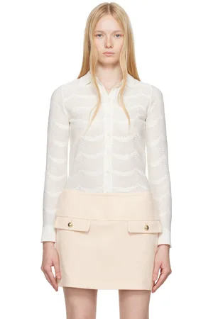 Tom Ford Off-White Knitted Shirt