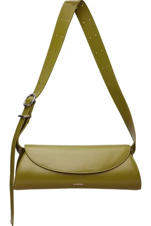 Jil Sander Green Cannolo Small Bag