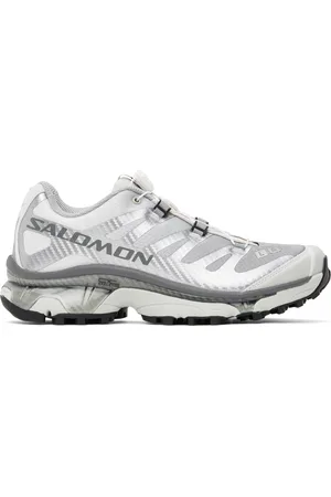 Salomon Gray & Silver XT-4 OG Sneakers