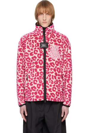Moncler 1 Moncler JW Anderson White & Pink Zip-Up Sweatshirt