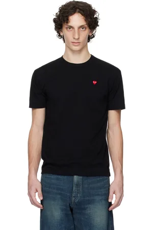 Comme des Garçons PLAY Black Basic Small Emblem T-shirt