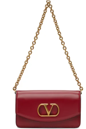 VALENTINO GARAVANI Red Small Clutch Bag