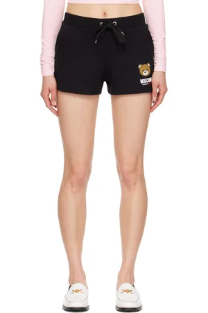 Moschino Black Teddy Bear Shorts