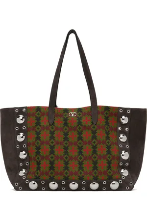 VALENTINO Brown Nellcôte Large Shopping Tote