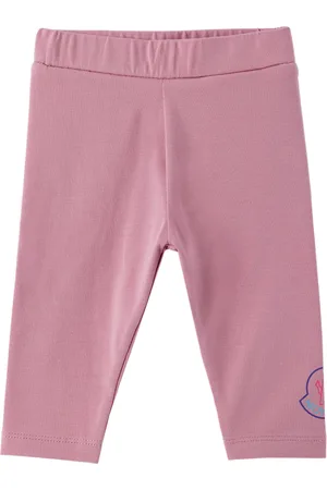 Moncler Baby Pink Printed Leggings