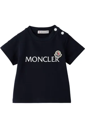 Moncler Baby Navy Printed T-Shirt