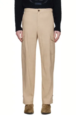 Bally Beige Straight Cargo Pants