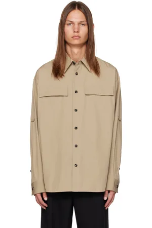 Bottega Veneta Beige Relaxed-Fit Shirt