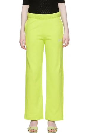 Ganni Green Organic Cotton Lounge Pants