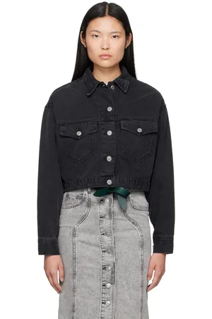 Isabel Marant Black Tadia Denim Jacket