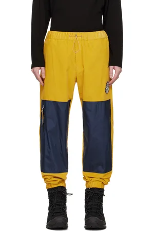 Moncler Yellow Colorblock Lounge Pants