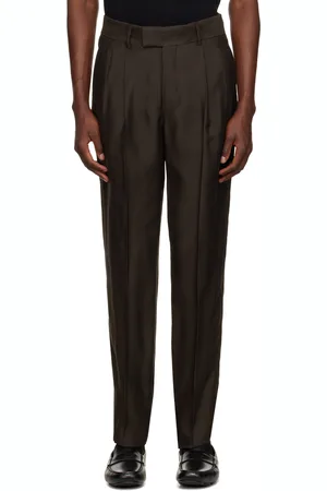 Giorgio Armani SSENSE Exclusive Brown Trousers