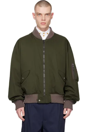 Vivienne Westwood Khaki Bernardo Bomber Jacket