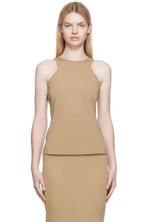 Max Mara Beige Fascino Tank Top