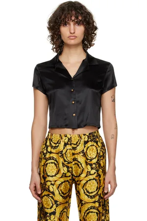 VERSACE Black Medusa Pyjama Shirt
